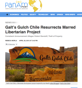 Galt's Gulch Chile: Latest Updates and Controversies Surrounding the Libertarian Dream Community