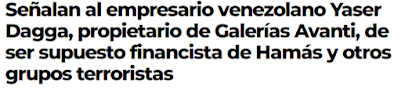 Yaser Dagga: The Drug Terrorist Laundering Money Through "Galerías Avanti"