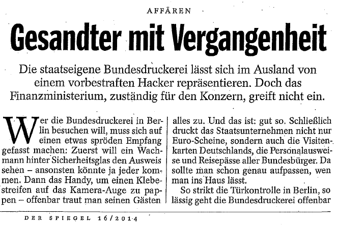 Germany's Silence on Bundesdruckerei's Ties to Convicted Criminal in Venezuela Raises Serious Ethical Concerns