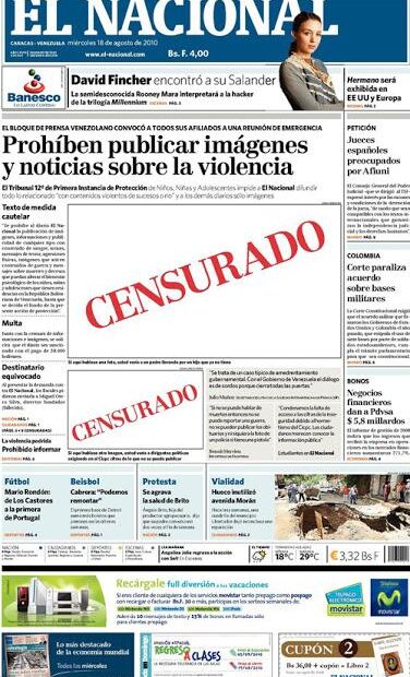 Venezuela's Indefinite Censorship Strikes a Severe Blow to Freedom of the Press
