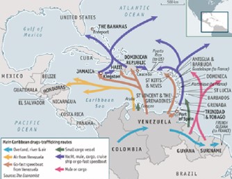 Venezuela Emerges as Central Drug Trafficking Route for New Caribbean Pirates