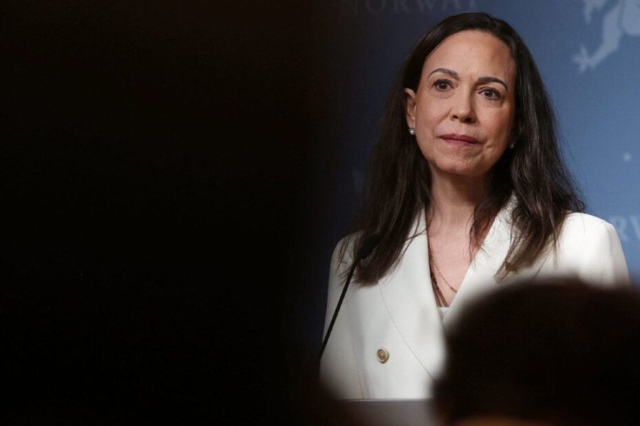 Nobel Laureate María Corina Machado Ends Up in Hospital with Spine Injury from Dangerous Escape Attempt